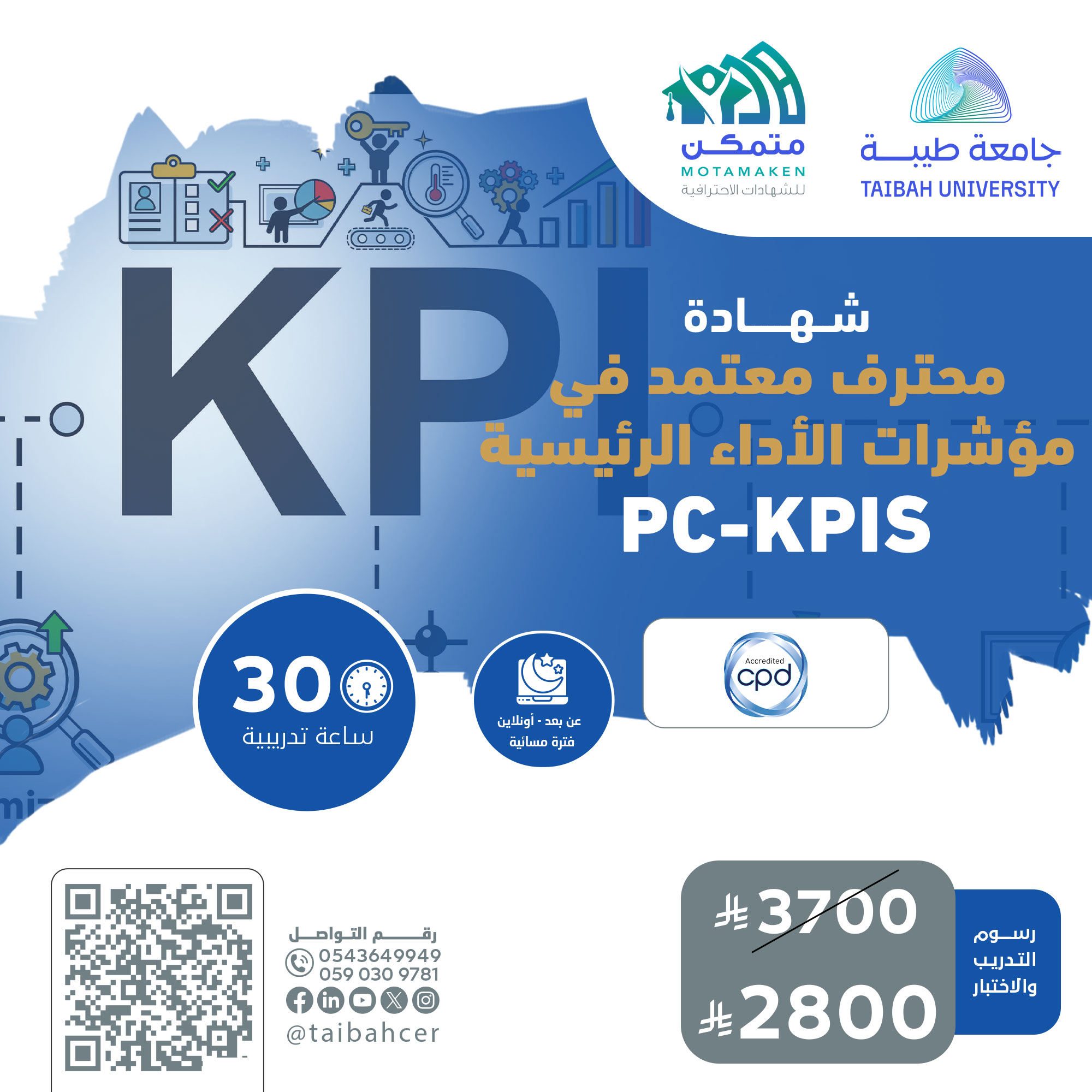 شهادة محترف معتمد في مؤشرات الأداء الرئيسية PC-KPIs